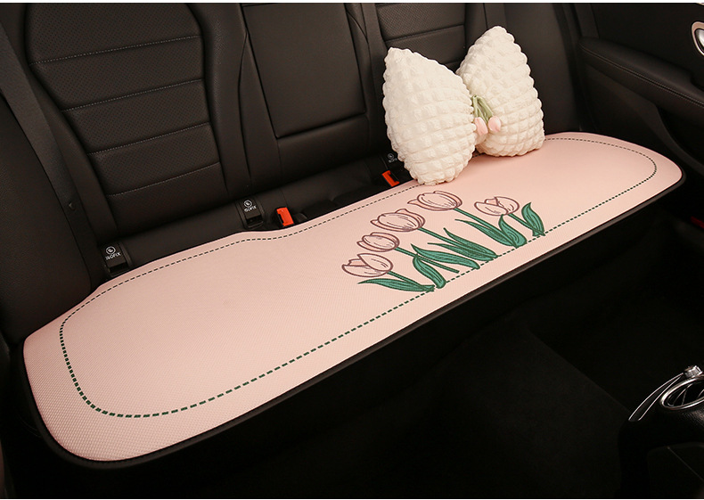 26 Car Seat Cushions, Universal for All Seasons, Breathable Seat Cushions, Mesh Anti-Slip, Cute Cartoon Seat Cushions, Summer Single Seat
