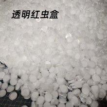 红虫盒小号圆形渔具垂钓蚯蚓沙蚕盒带孔透明红活饵透气梁秀岩