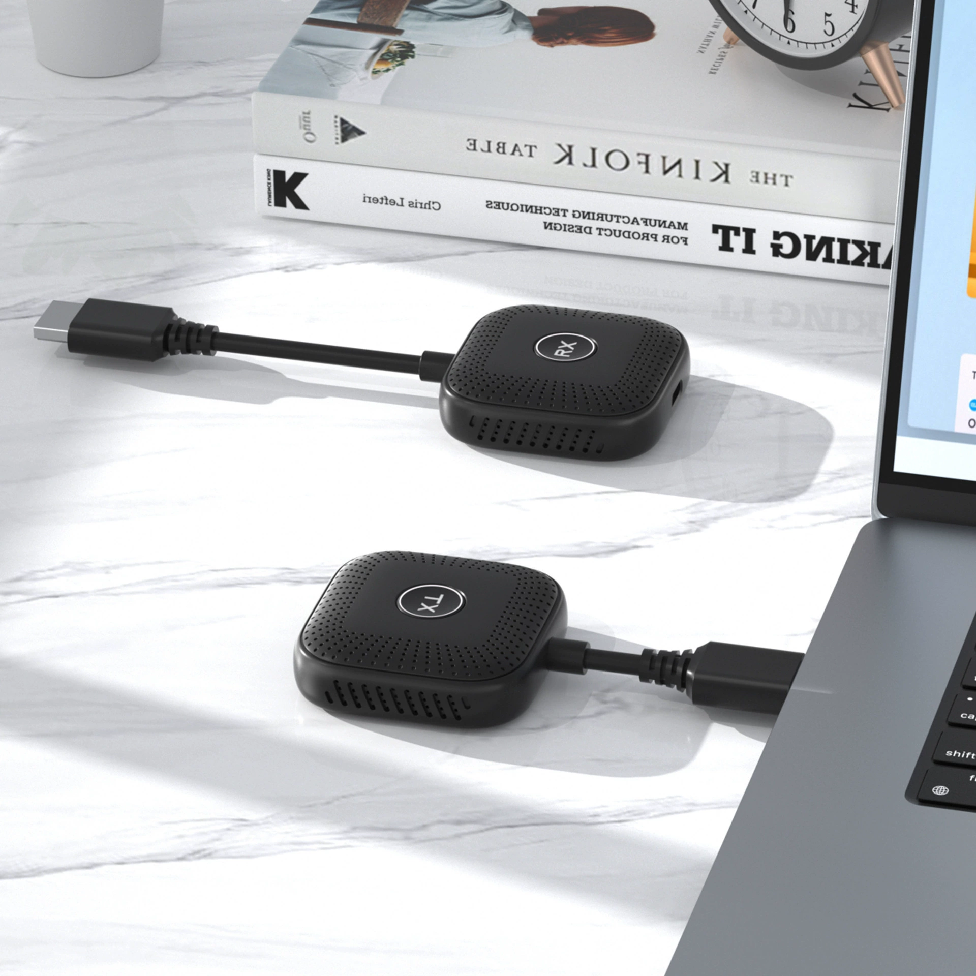 Новый пункт-пункт система конференции совместного использования HDMI экран для ноутбуков