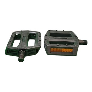 Large widened imitation aluminum alloy pedal mountain bike plastic pedal pedal riding equipment accessories