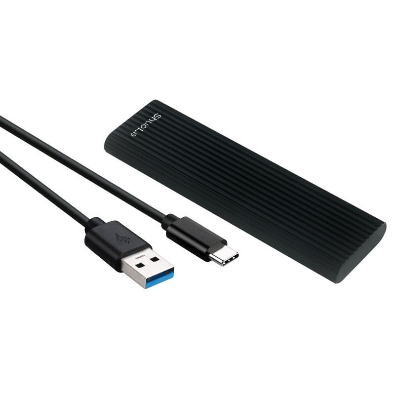 USB3.0Type-C dual interface M.2 solid state drive box ngff TO TYPEC hard drive box