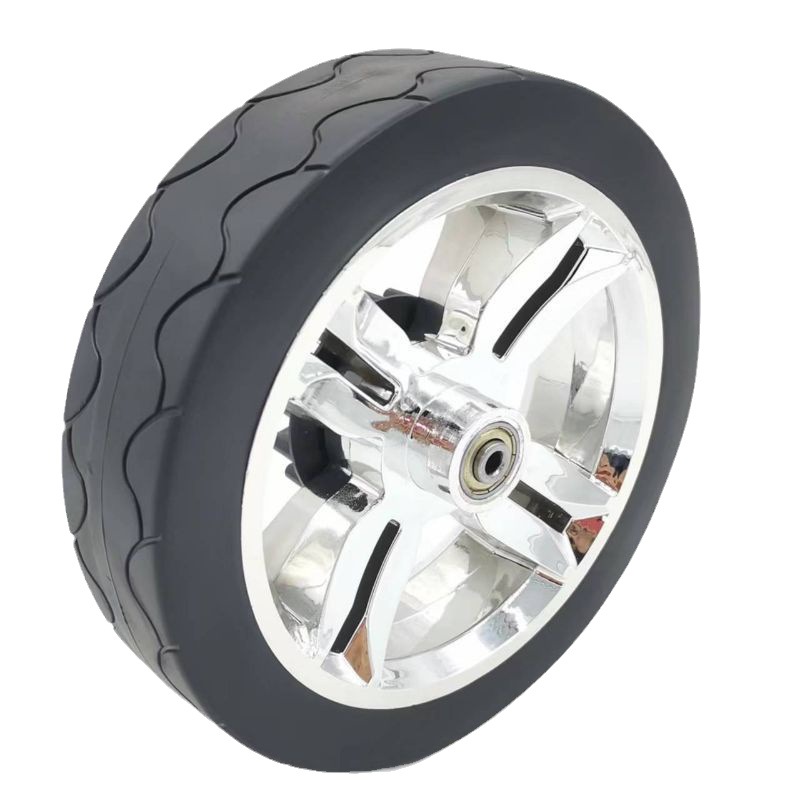 厂家供应高品质童车轮子儿童三轮车手推车轮子8寸塑料轮塑胶轮子