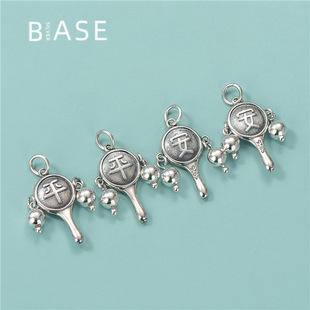 S925���y̩�y�͹�ƽ���������DIY���龎�K����朓��˹Ē��