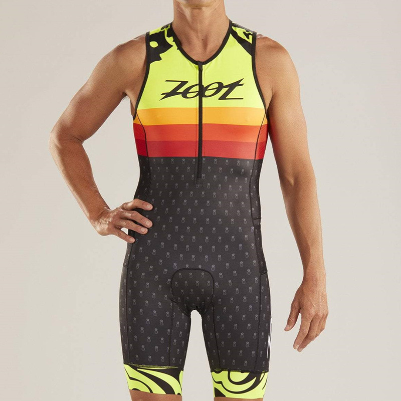 Zoot Triathlon Sleeveless Jumpsuit Tight-Fitting Lycra Outdoor Mountain Bike Road Bike Cycling Clothing for Cross-Border E-Commerce Zoot Triathlon Sleeveless Jumpsuit Tight-Fitting Lycra Outdoor Mountain Bike Road Bike Cycling Clothing for Cross-Border E-Commerce