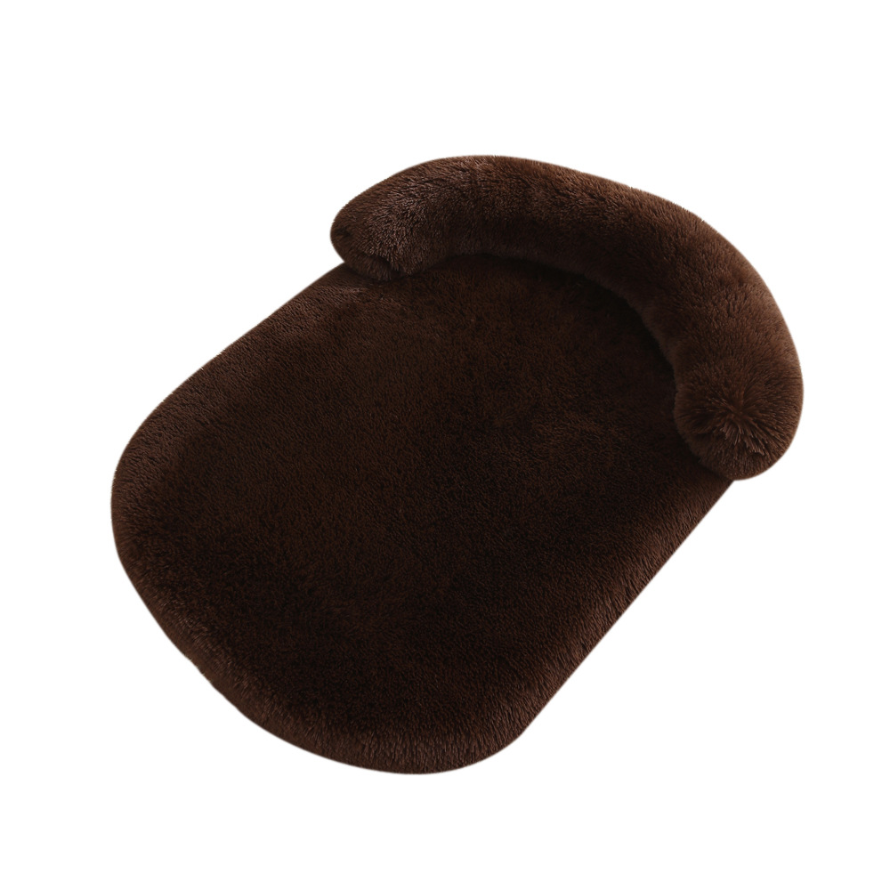 Nuevos productos de peluche perros perros perros cama cama cama de perros invierno cálido y cómodo colchón de perro grande de lujo