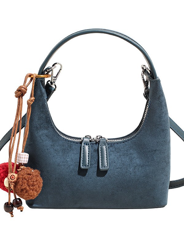 2025 nueva textura bolsas de brazo mujeres otoño de alto nivel bolsas de mano de nicho bolsas de mano coreanas bolsas de饺os versátiles