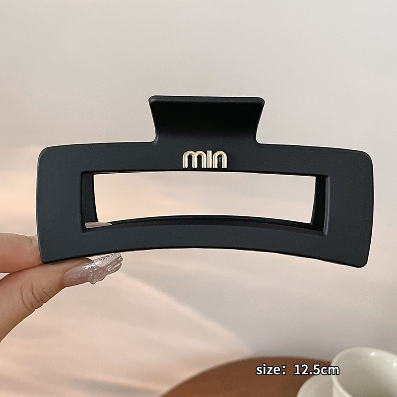 2025 nueva pinza de tiburón, más adecuado para mujeres, horquilla de la parte posterior de la cabeza de verano, pinza de agarre grande, horquilla de tocado