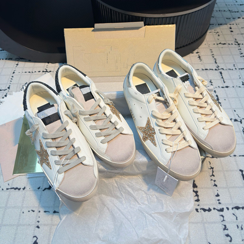 Ggdb Women's Height-Increasing Sneakers 2026 New Model Gold Star Distressed Lace-Up Thick-Soled Casual Sports Shoes Ggdb Women's Height-Increasing Sneakers 2026 New Model Gold Star Distressed Lace-Up Thick-Soled Casual Sports Shoes