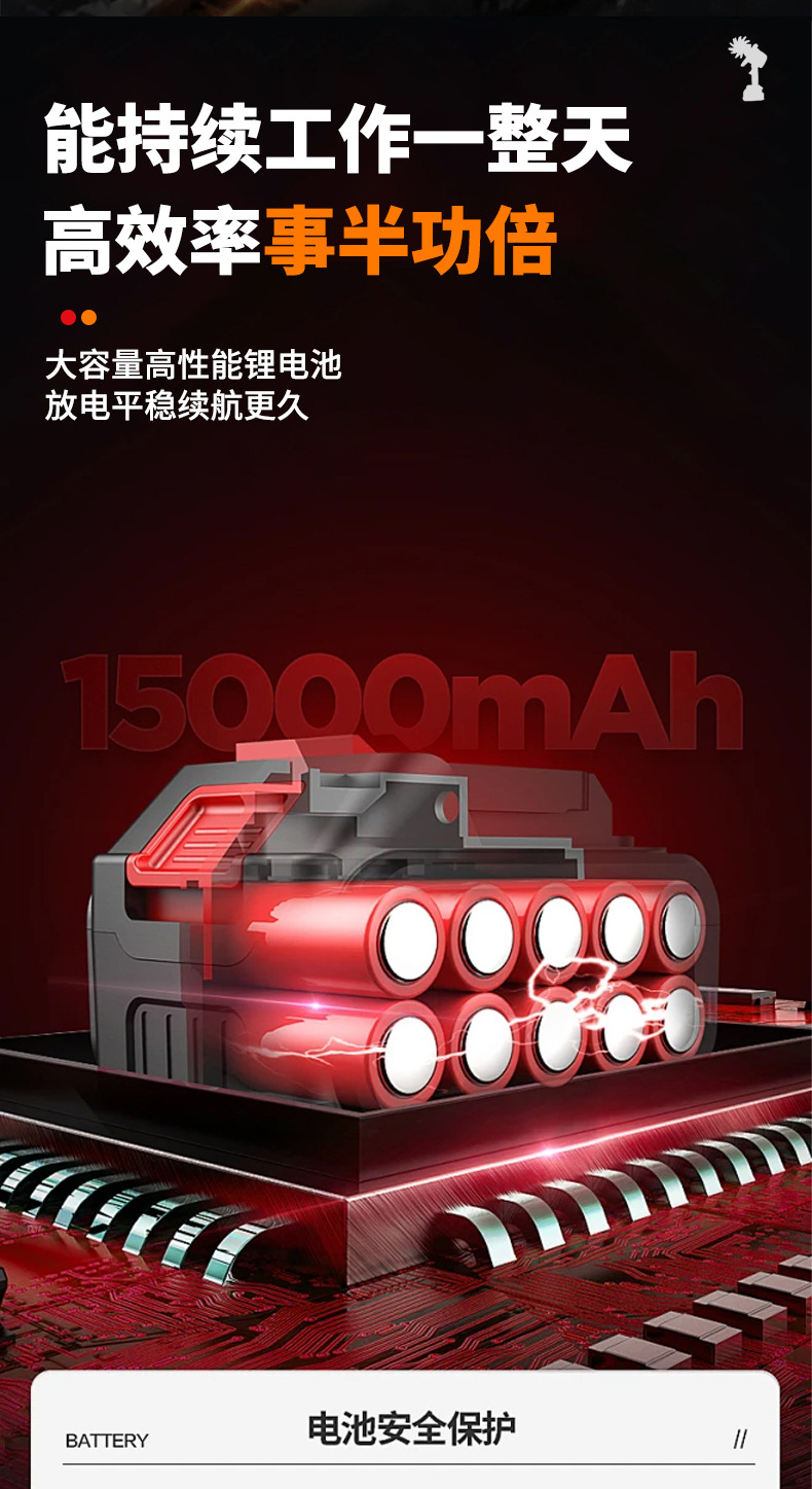 Direct sales from the manufacturer: handheld lithium battery micro-tiller, small soil-turning machine, multi-functional orchard rotary tiller, soil loosening and weeding machine, wholesale