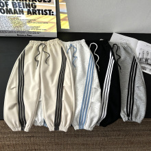 2025韩系伞兵裤秋季儿童卫裤休闲运动棉质长裤厂家一件代发