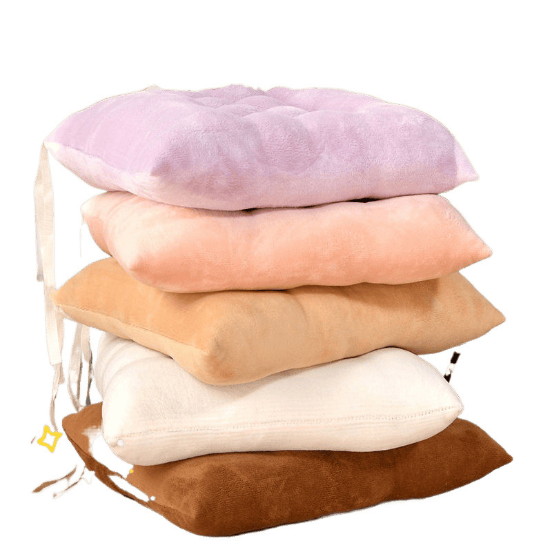 Cojín de asiento, asiento de oficina, cojín de asiento de invierno para estudiantes, cojín de asiento, cojín de asiento