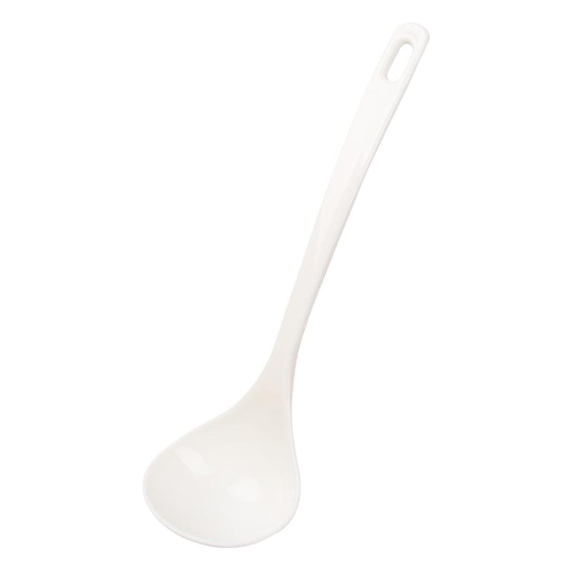 Cuchara de sopa hogar cuchara grande cuchara de sopa grande mango largo cuchara de gachas cuchara de plástico entrega al por mayor