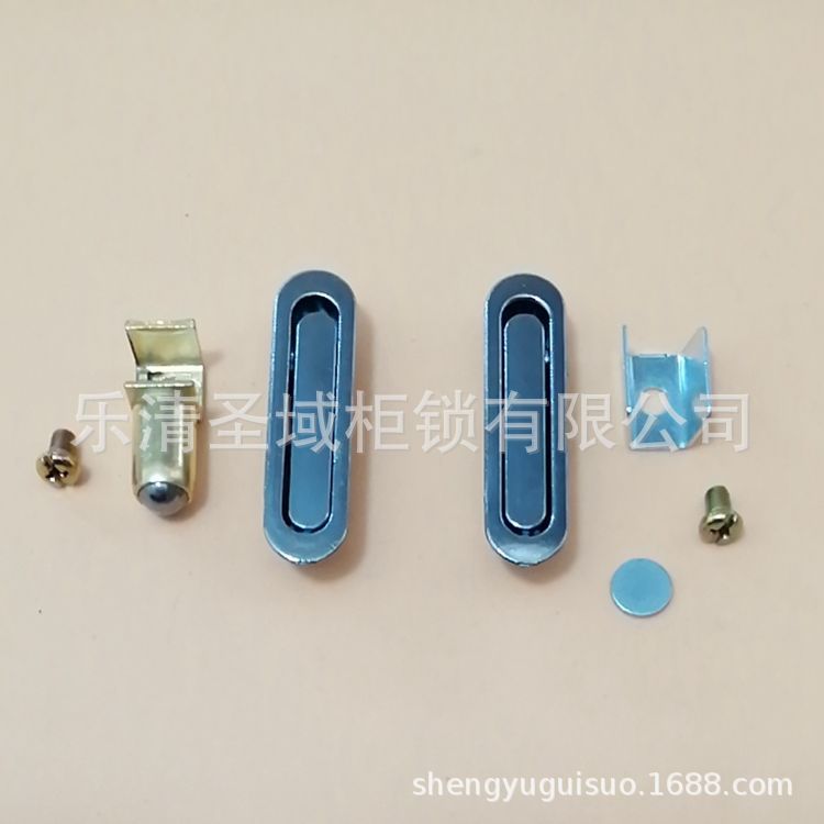 多媒体箱拉手 网络光纤信息箱弱电箱集线箱带碰珠吸铁石扣手门锁