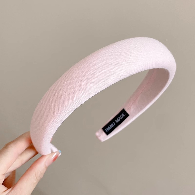 Diadema superior de cráneo alto para mujer que sale diadema de temperamento de todo fósforo paquete de cabello de Merad lavado de cara de sentido avanzado horquilla de cabello prensado tocado