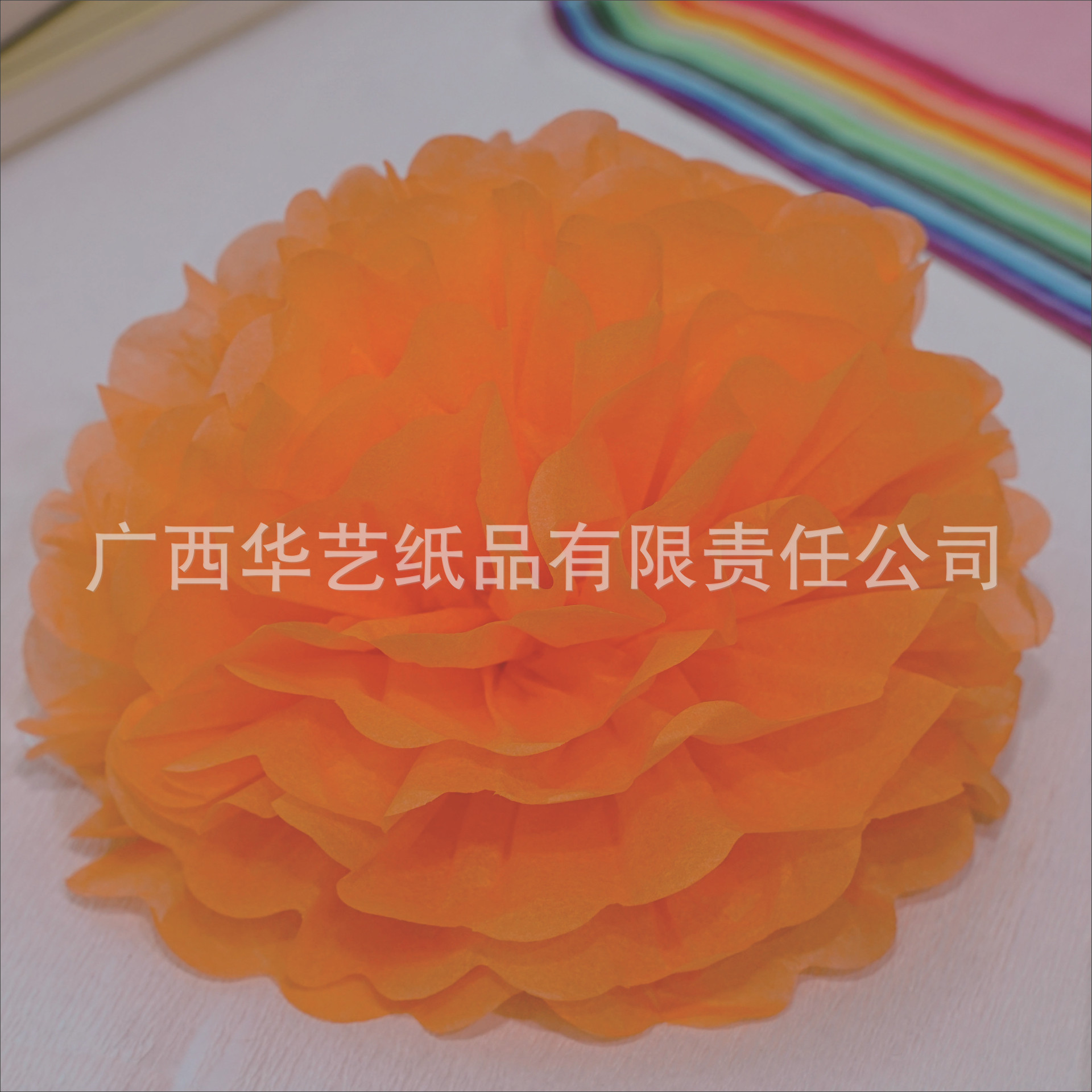 Bola de Flores de Papel Decorativo para Boda y Fiesta de Cumpleaños