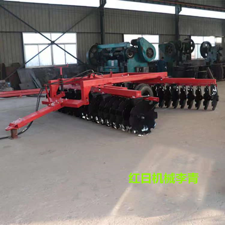 四轮拖拉机带圆盘耙 耕地碎土耙重耙 轻耙 液压折叠联合整地机