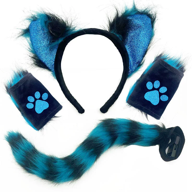 Gloves, synthesized set for children and adults, suit, halloween, cosplay