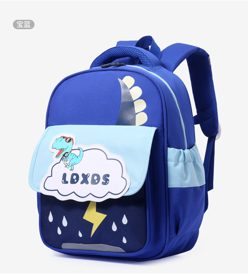 Fábrica al por mayor de los niños mochila simple transpirable de gran capacidad impermeable dinosaurio schoolbag kindergarten mochila de estudiante de la escuela primaria