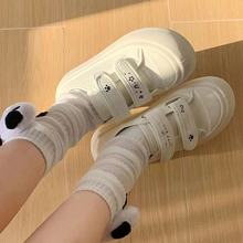 动漫故事魔术亚文化宅萌系学生休闲厚底帆布鞋高颜值百搭可爱板鞋