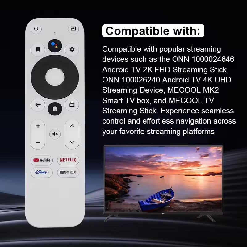 Aplicación googletv Google Voice Bluetooth TV control remoto G9N9N GA01919/20 ventas directas de fábrica