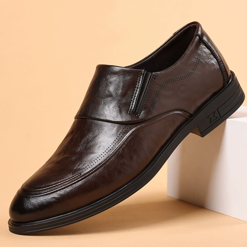 2023 осень новая мужская бизнес-обувь