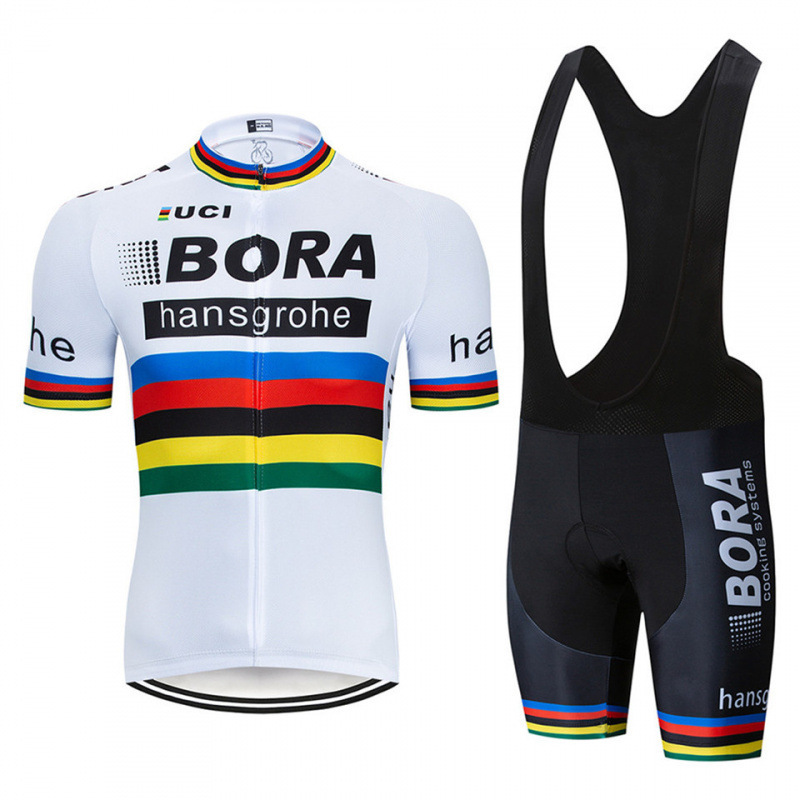 BORA cycling jersey short-sleeve set for men, summer breathable bike shirt, mountain bike cycling top and pants, road bike BORA cycling jersey short-sleeve set for men, summer breathable bike shirt, mountain bike cycling top and pants, road bike
