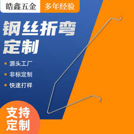 钢丝弯折五金配件钢丝折弯弹簧钢丝线拉伸支架弹簧不锈钢异型弹簧