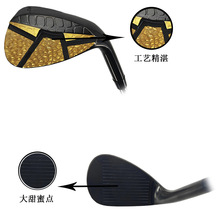 高尔夫球杆高端软铁沙杆62°大角度沙杆PVD金+水镀工艺高抛挖起杆