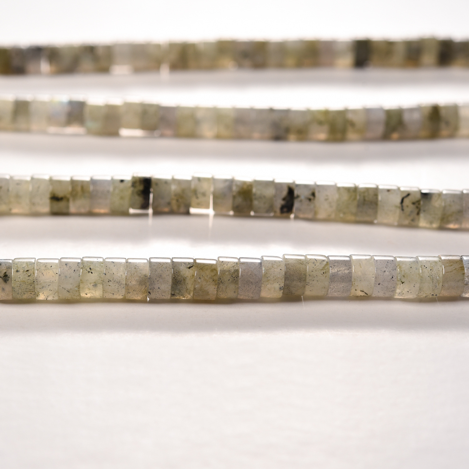 Organic beads, accessory, accessories, 3×6mm, DIY