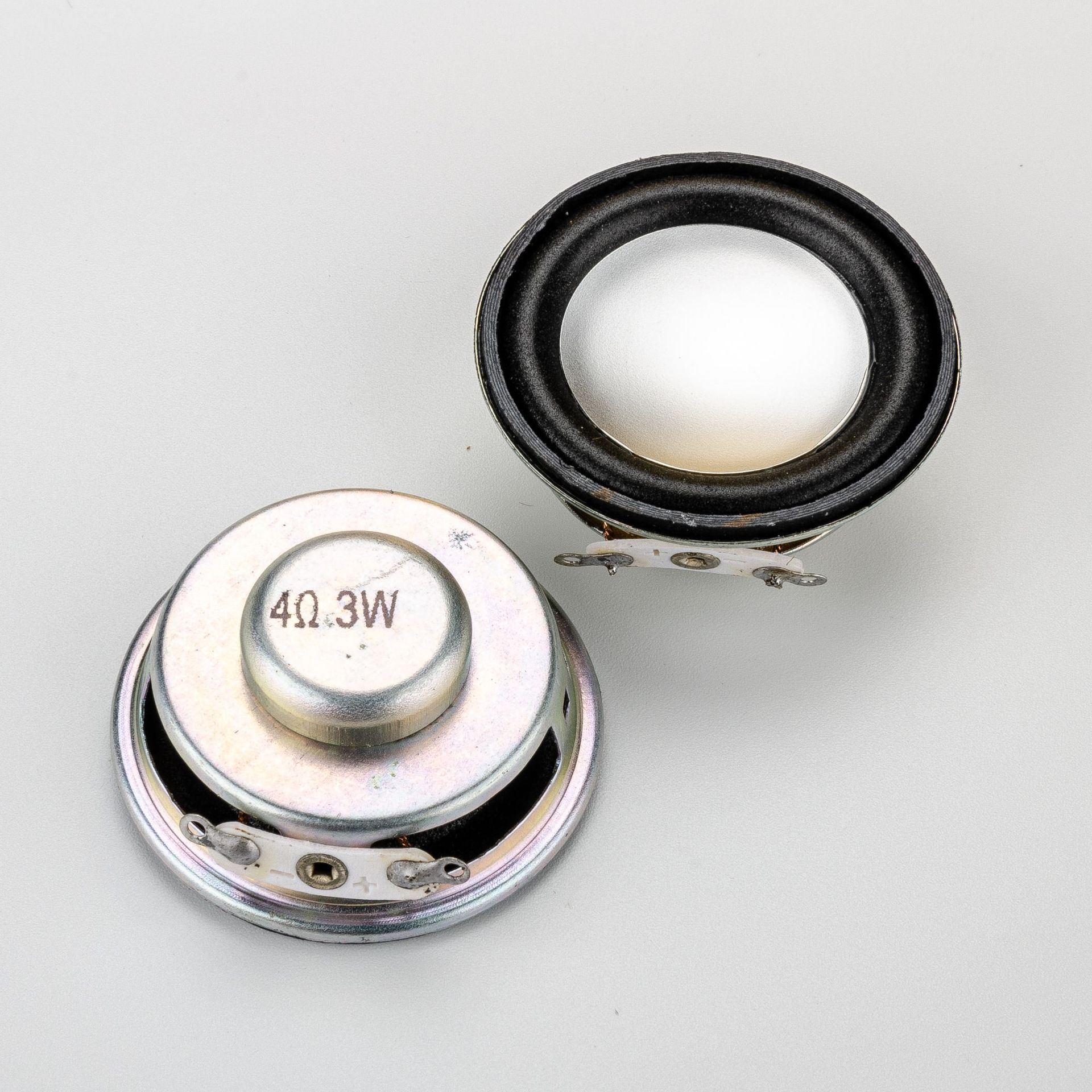 华力工厂40mm锅底喇叭铁内磁扬声器多媒体小音箱喇叭高品质喇叭