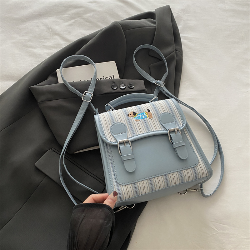 Bolsa de viaje de gran capacidad para mujeres 2024 nuevo cachorro de peluche una bolsa de tres mochilas