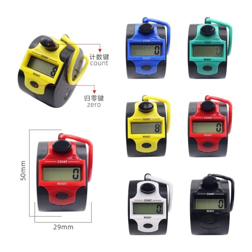 Factory direct sales five-digit plastic counter, hand flow counter, 3337 electronic counter