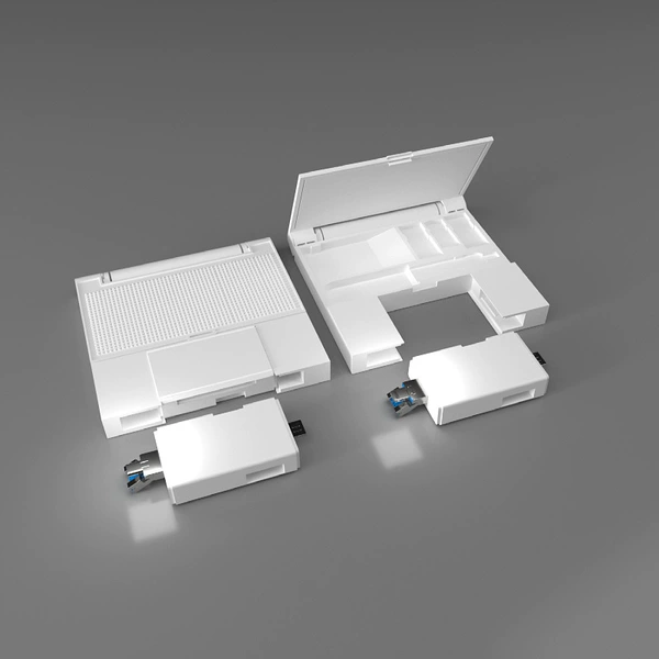 Белый (Type-C, Lightning, USB)