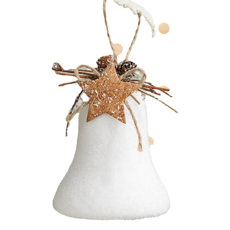 Adorno Navideño Colgante de Bola de Espuma con Forma de Gota de Agua y Copo de Nieve Blanco, Decoración Navideña para Crear Ambiente