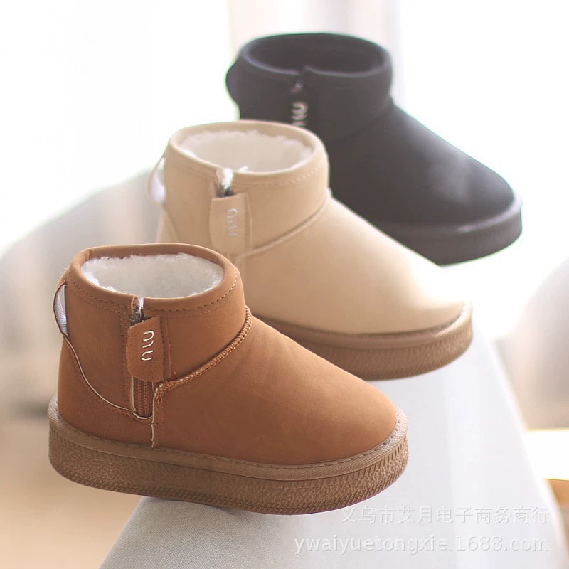 Мягкая нижняя девочка мальчик плюшевая теплая зимой