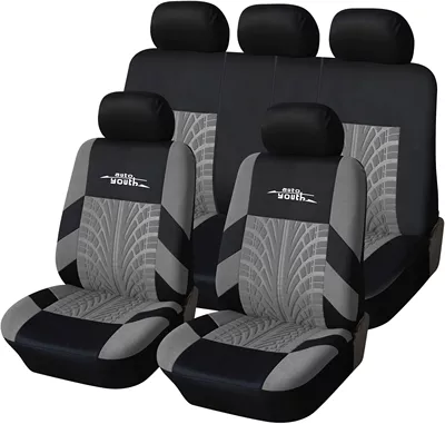 Universal seat cover — Trade Cross-Border Temu Car Seat - dark-gray-2-piece-set