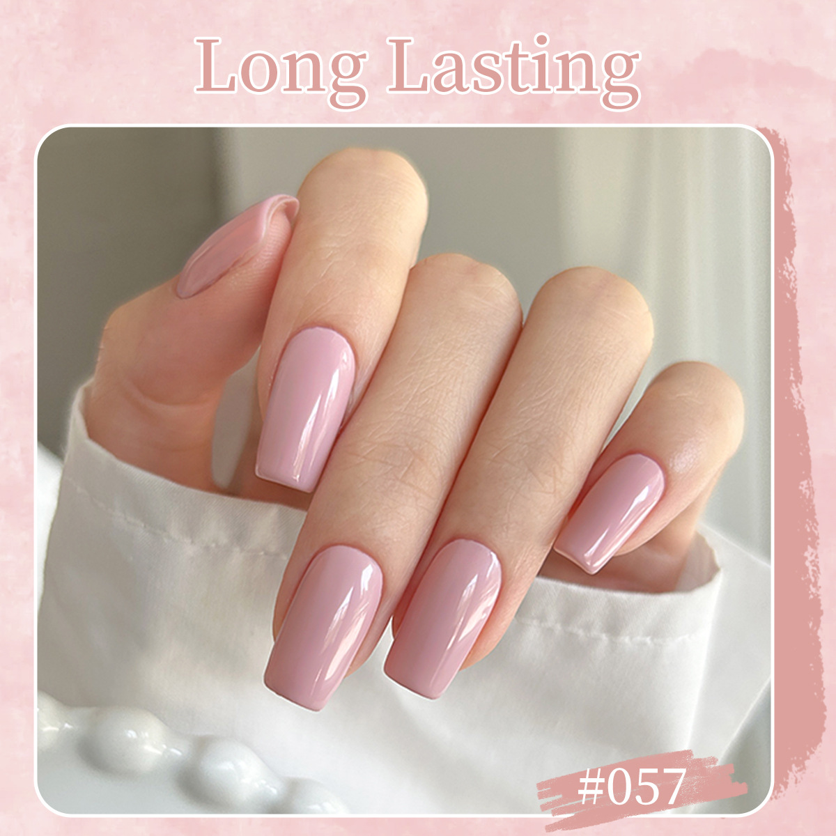 Esmalte de Uñas Gel UV Rosa con Secado Rápido para Salón de Uñas image 5