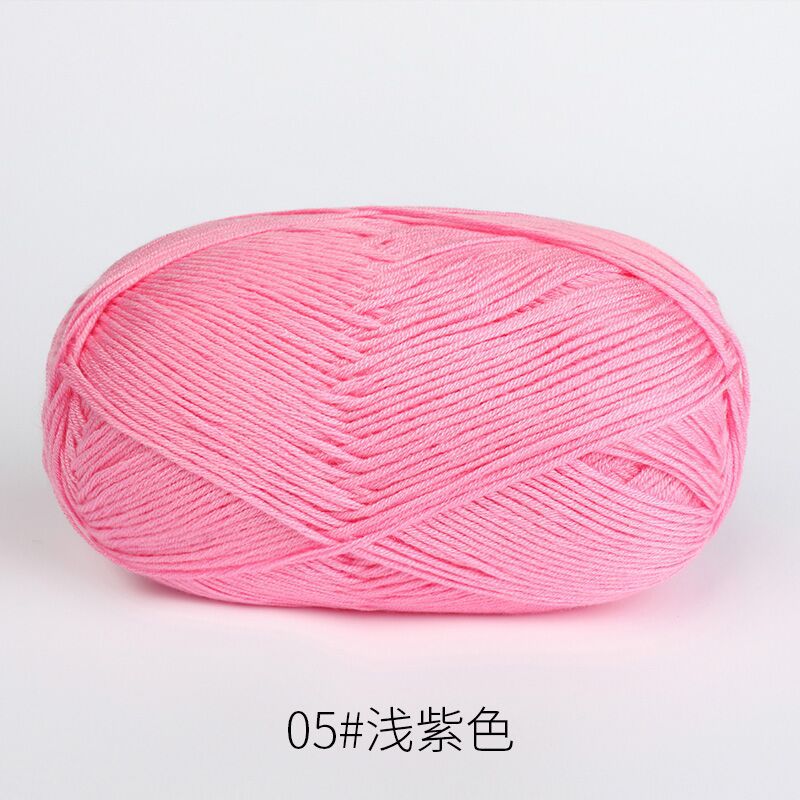 05 라이트 퍼플*32S*라이트*6*코튼 클리어