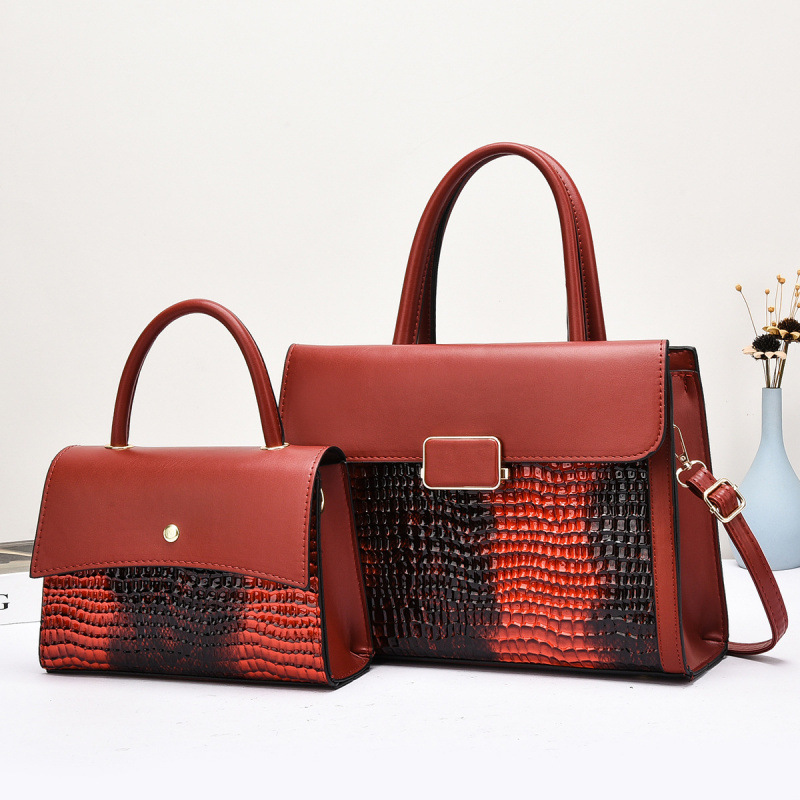 Bolsas de dos piezas para niños 2025, bolsas de mano versátiles de verano, bolsas de hombro casuales de moda