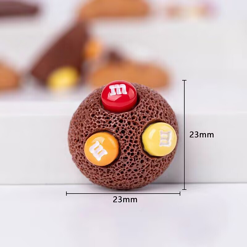 食品玩具 m-bean チョコレートクッキー樹脂 diy クリーム接着剤ヘアピン携帯電話ケース水カップ下駄冷蔵庫マグネット素材|undefined