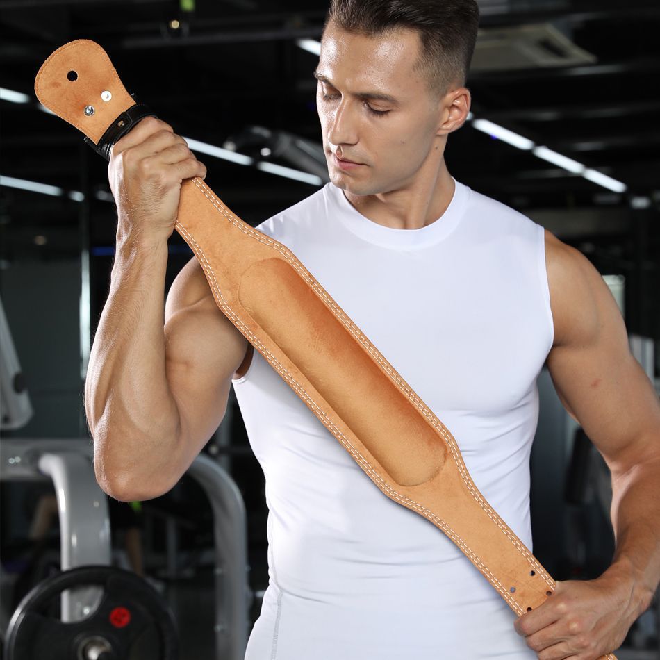 Cuero PU cuclillas duro entrenamiento cinturón para hombres entrenamiento protector cinturón para mujeres levantamiento de pesas ensanchamiento amateur comercio exterior