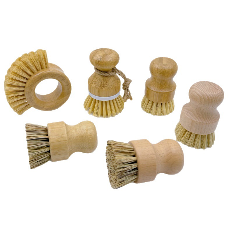 Juego de limpieza para el hogar y las tareas domésticas, cepillo multifuncional para la cocina en el hogar, cepillo para ollas con mango, cepillo para platos, cepillo para frutas y verduras, cepillo para tazas