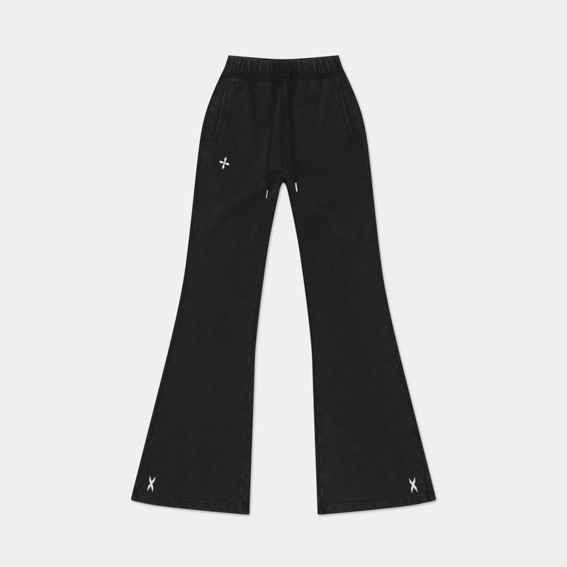SMFK 未来のクラシックフレアスウェットパンツ快適な純綿スリムロングパンツ 24 冬の新スタイル|undefined