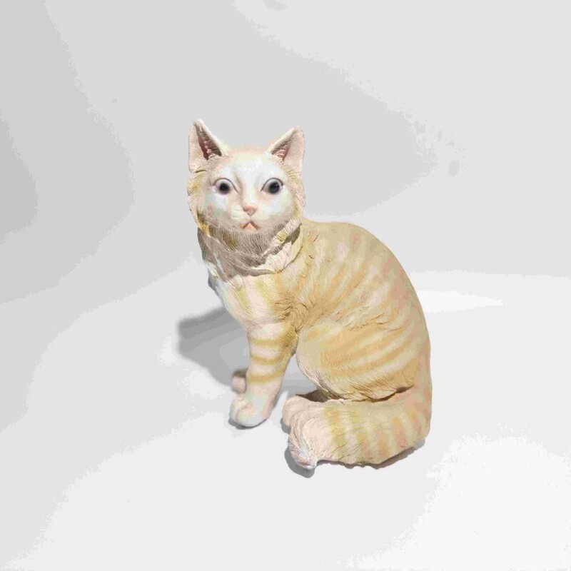 模擬動物猫と犬樹脂装飾品家の装飾中庭クロスボーダークリエイティブギフトかわいい既製工芸品|undefined