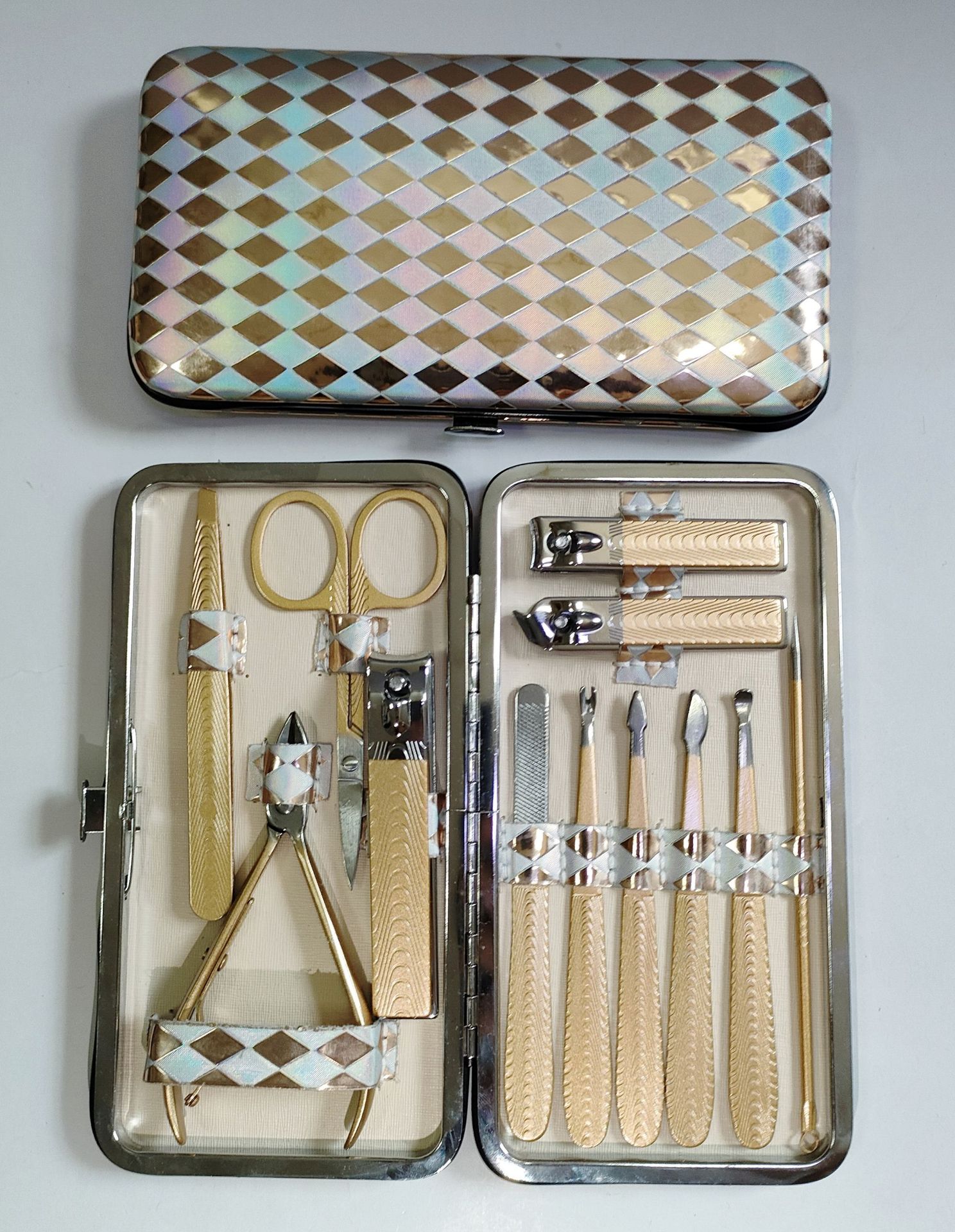 Set completo de manicura y pedicura, incluye cortaúñas y herramientas de belleza, práctico para uso doméstico y profesional