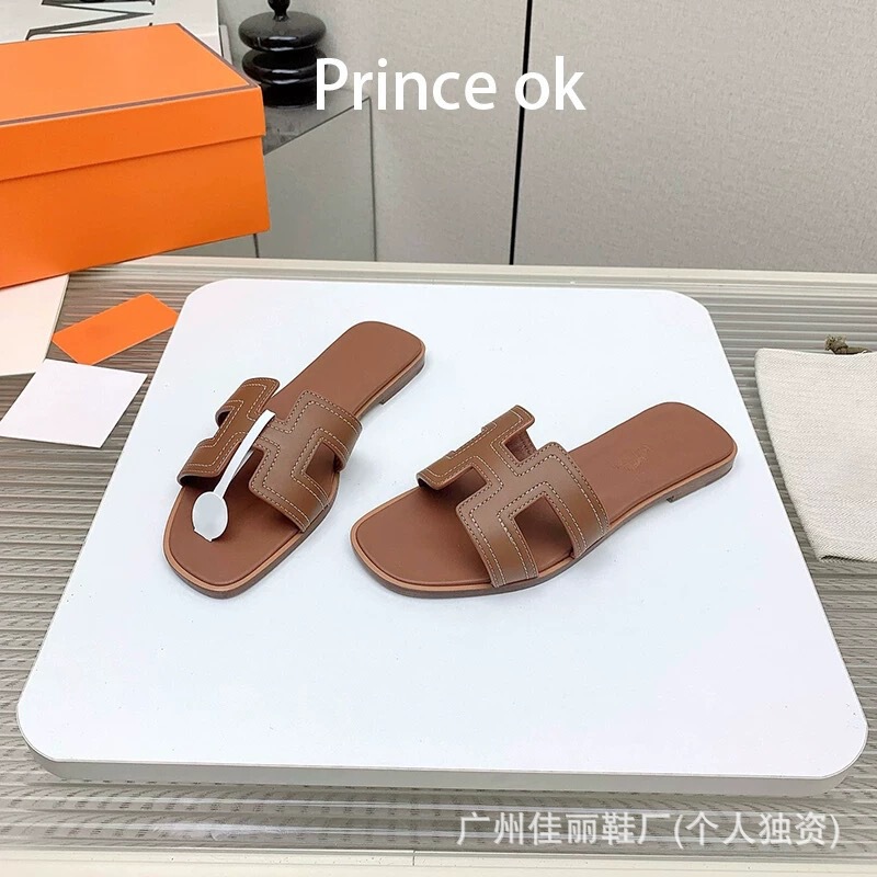 多彩なHスリッパ、万能フレンチアウターウェア、黒革フラットシューズ、レディースビーチサンダル、通勤用スリッパ|undefined