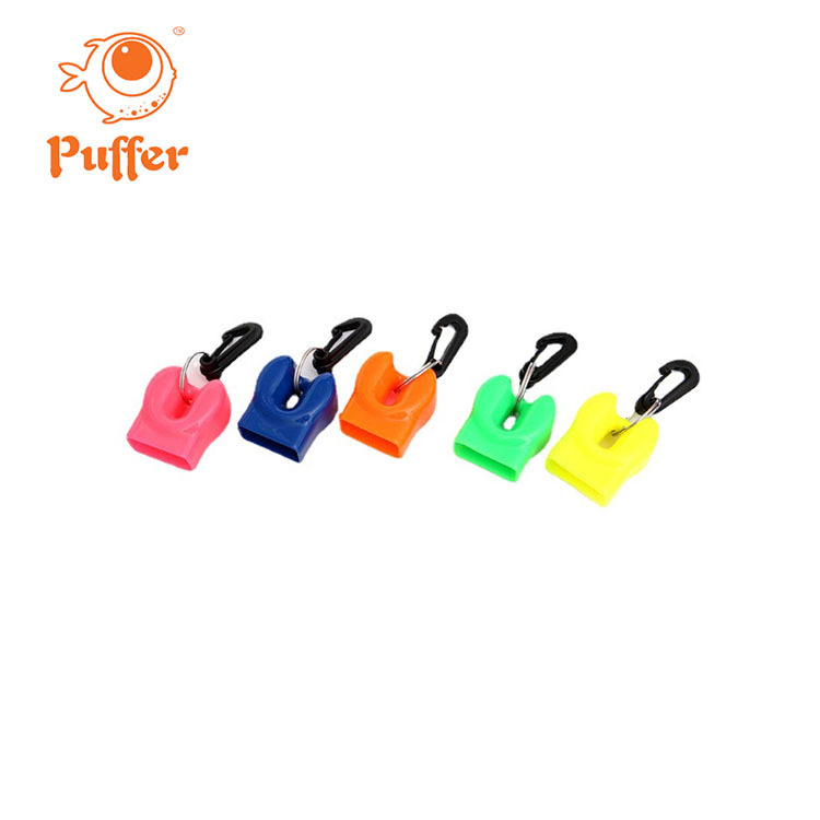 HOTDIVE Boquilla Titular Mini cabeza secundaria cubierta protectora colgante de buceo rápido grillete