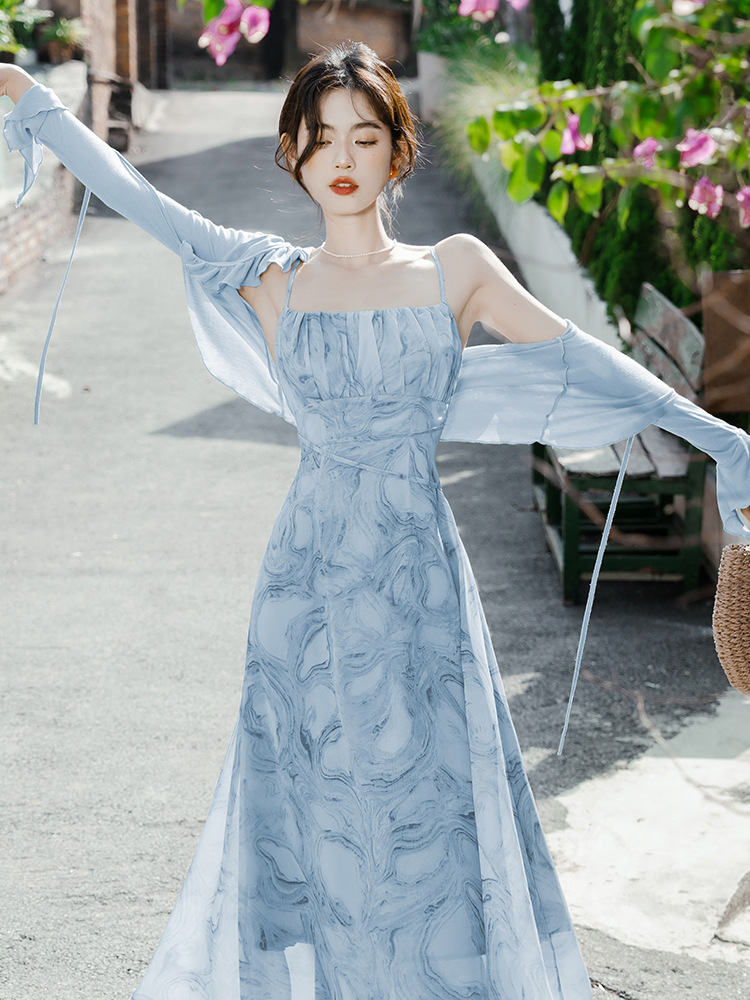 Spring blue set