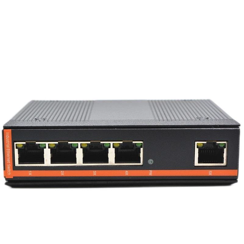 HoYE 5-портовый промышленный коммутатор Gigabit 5-портовый промышленный Ethernet-коммутатор HoYan