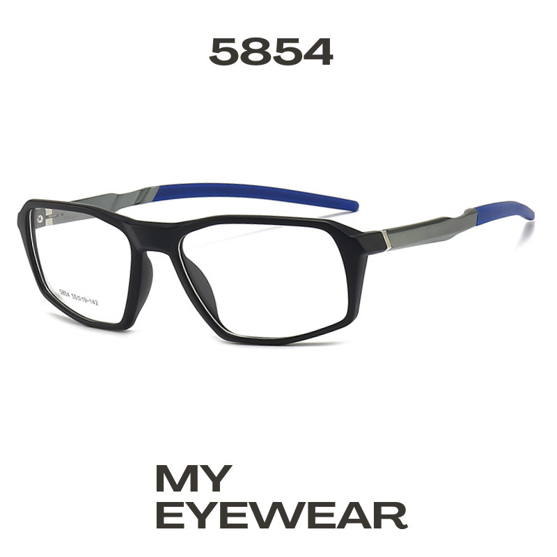 5854 Cross-border Export to North America Amazon Explosions Printable logo plus size Men's Sports Transparent Myopia Frame 5854 Cross-border Export to North America Amazon Explosions Printable logo plus size Men's Sports Transparent Myopia Frame